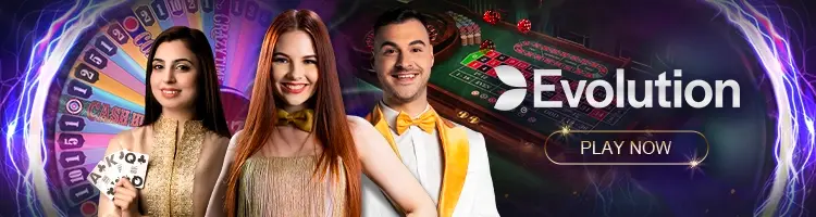 Evolution — Live Dealer Casino · Play Now