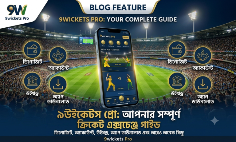 ৯উইকেটস প্রো (9wickets Pro): অনলাইন ক্রিকেট এক্সচেঞ্জ ও বেটিংয়ের সম্পূর্ণ গাইড