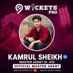 Kamrul Sheikh – 9Wickets Pro Agent