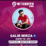 Galib Mirza – 9Wickets Pro Agent