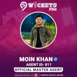 Moin khan – 9Wickets Pro Agent