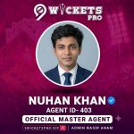 Nuhan khan – 9Wickets Pro Agent