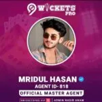 Mridul Hasan – 9Wickets Pro Agent