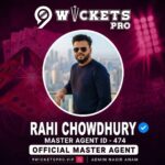 Rahi Chowdhury – 9Wickets Pro Agent