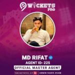 Md Rifat – 9Wickets Pro Agent