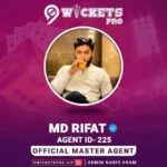 Md Rifat – 9Wickets Pro Agent