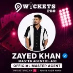 Zayed Khan – 9Wickets Pro Agent