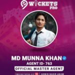 Munna khan – 9Wickets Pro Agent