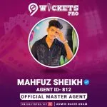 Mahfuz Shaikh – 9Wickets Pro Agent