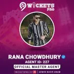 Rana Chowdhury – 9Wickets Pro Agent