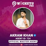Akram Khan – 9Wickets Pro Agent
