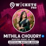 Mithila Choudhury – 9Wickets Pro Agent