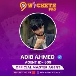 Adib Ahmed – 9Wickets Pro Agent