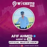 Afif Ahmed – 9Wickets Pro Agent