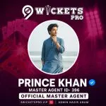 Prince Khan – 9Wickets Pro Agent