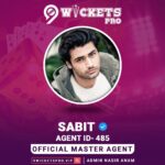 Sabit – 9Wickets Pro Agent