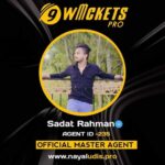 Sadat Rahman – 9Wickets Pro Agent