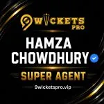 Hamza Chowdhury – 9Wickets Pro Agent