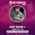 Asif Khan – 9Wickets Pro Agent