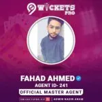 Fahad Ahmed – 9Wickets Pro Agent