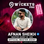 Afnan Sheikh – 9Wickets Pro Agent