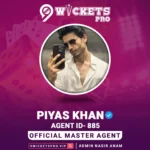 Piyas Khan – 9Wickets Pro Agent