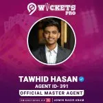 Tawhid Hasan – 9Wickets Pro Agent
