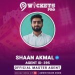 Shaan Akmal – 9Wickets Pro Agent
