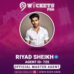 Riyad sheikh – 9Wickets Pro Agent