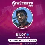 Niloy Islam – 9Wickets Pro Agent