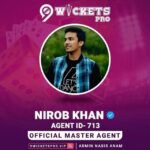 Nirob Khan – 9Wickets Pro Agent