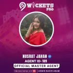 Nusrat Jahan – 9Wickets Pro Agent