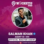 Salman khan – 9Wickets Pro Agent