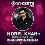 Nobel Khan – 9Wickets Pro Agent
