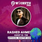 Rashed Ahmed – 9Wickets Pro Agent