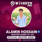 Al Amin Hossain – 9Wickets Pro Agent