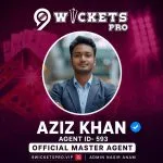 Aziz Khan – 9Wickets Pro Agent