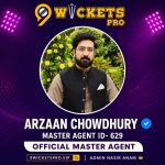 Arzaan Chowdhury – 9Wickets Pro Agent
