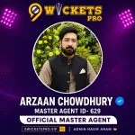 Arzaan Chowdhury – 9Wickets Pro Agent